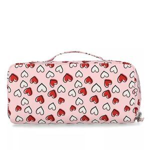 Stella & Max Pink Heart Makeup Bag